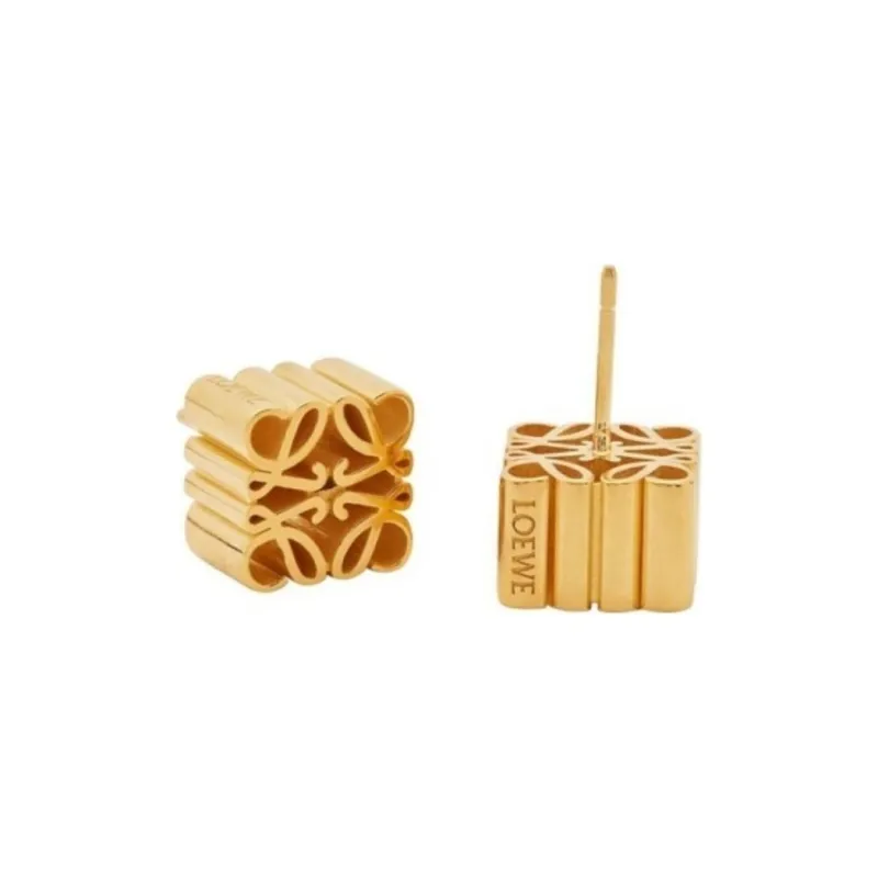 LOEWE Anagram Stud Earrings-3