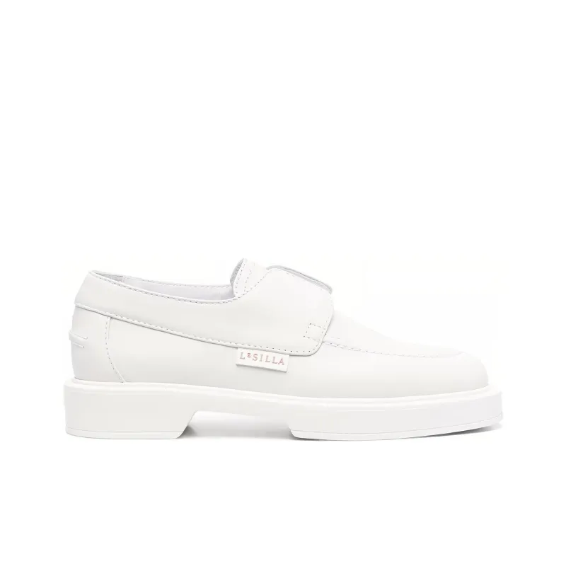 Le Silla Tonal Leather Loafers Women's-1