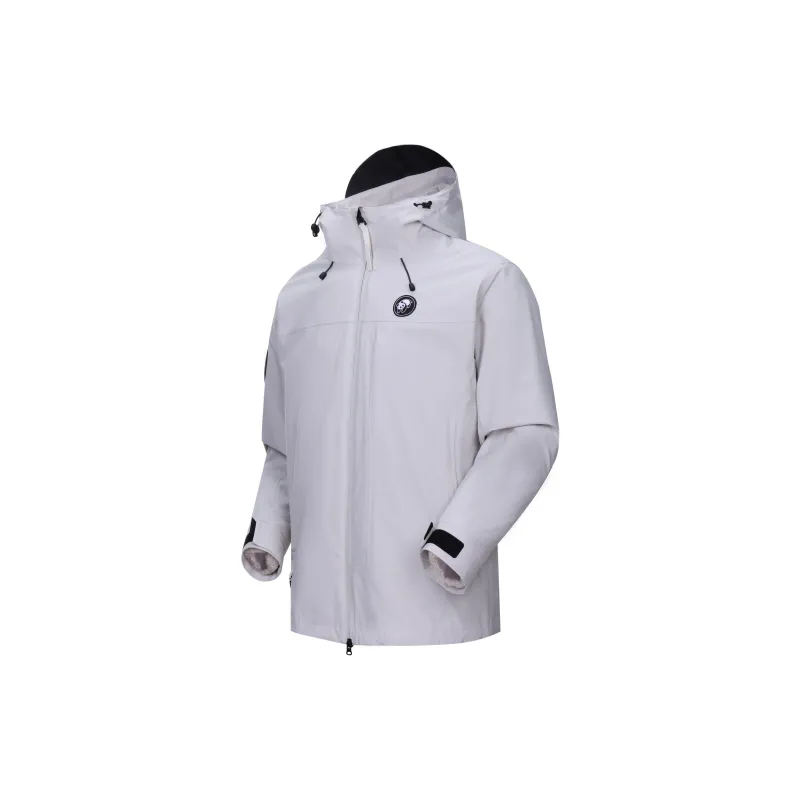 Panda Carefree Play Series Warm Breathable Water Resistant Rainproof Windproof Windbreaker Jacket Unisex-8