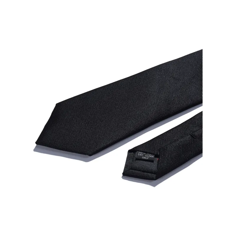 WILLIAM MILTON Mulberry Silk Ties Men's Black Silk High End Handwoven Business Casual Packaging-6