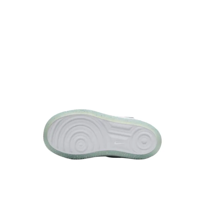 Nike Air Force 1 Abrasion Resistant Low Top Kids' Skateboarding Shoes Gray Children Aged 3 7 Years Old-5
