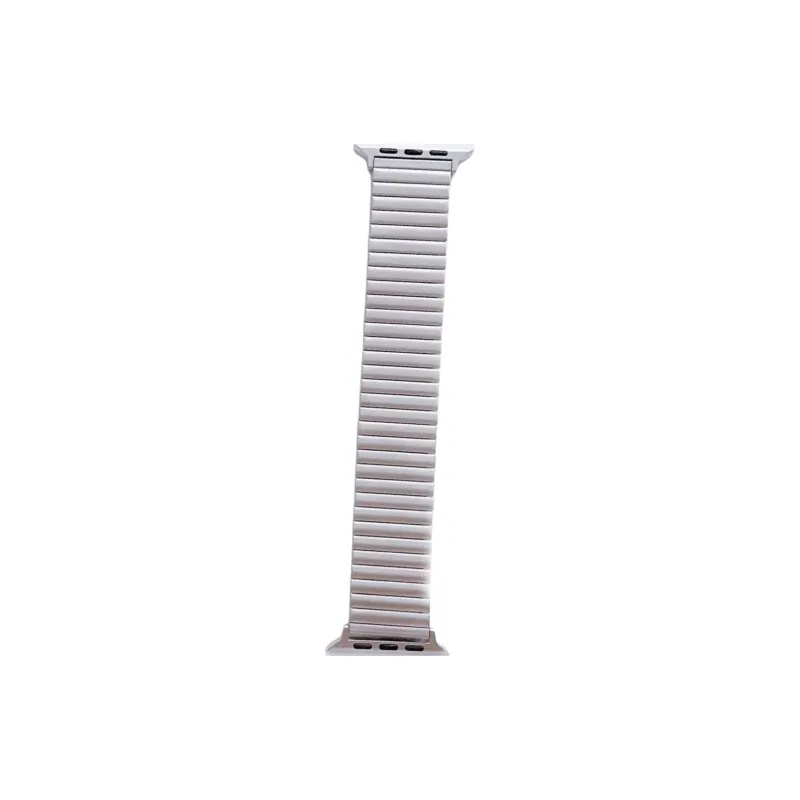 Cuttlefish Grid Apple Compatibility Watch Band Stainless Steel Material-5