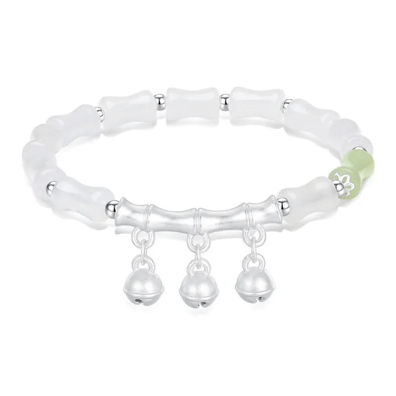 Emerald Dynasty Chalcedony Bracelets Women's-0
