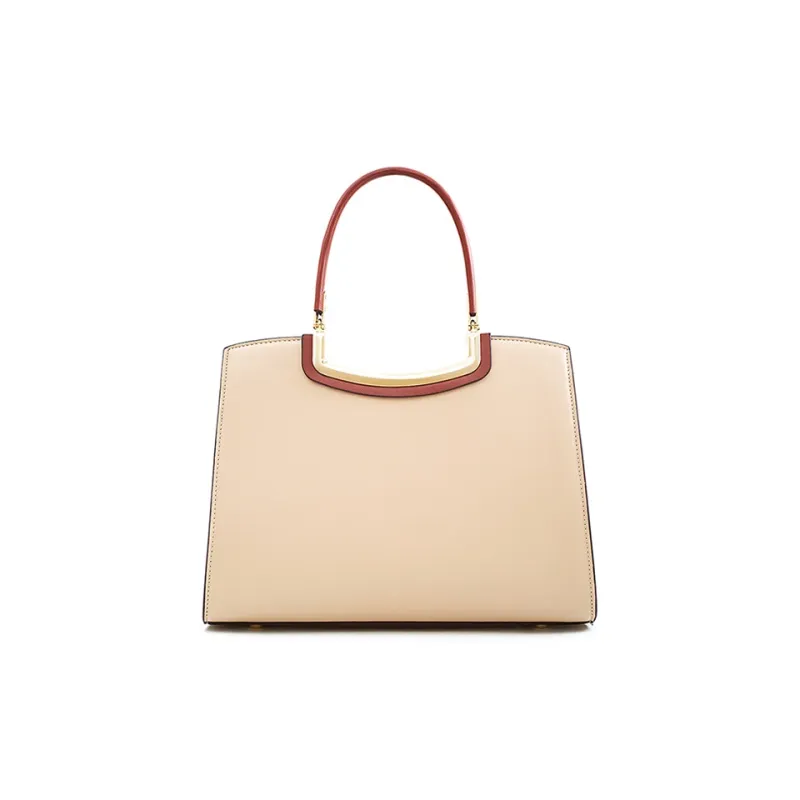 Vigno Synthetic Leather Mommy Bag Crossbody Handbag Regular Women's Apricot/Blue-26