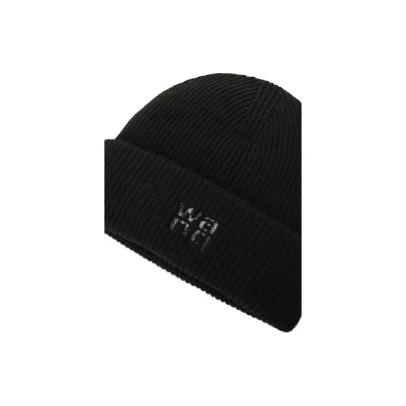 Alexander Wang Compact Deboss Logo Beanie-2
