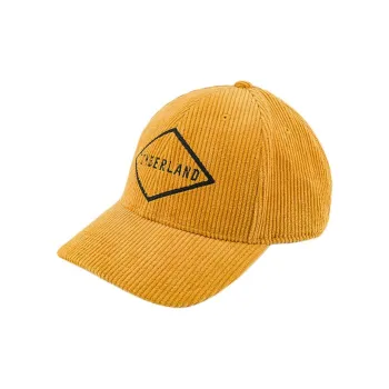 Timberland Corduroy Blend Baseball Caps Unisex Yellow