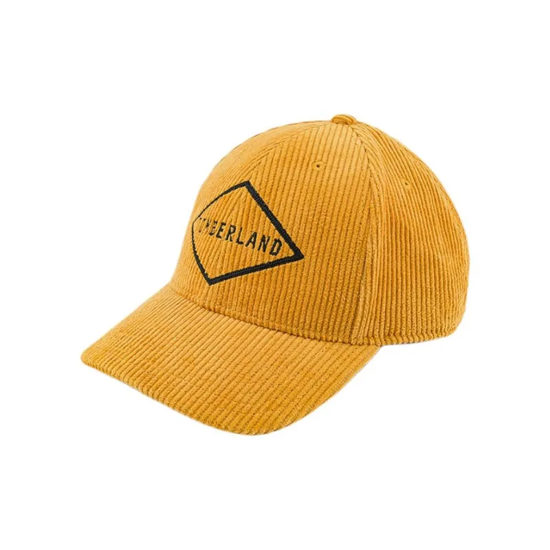 Timberland Corduroy Blend Baseball Caps Unisex Yellow-0