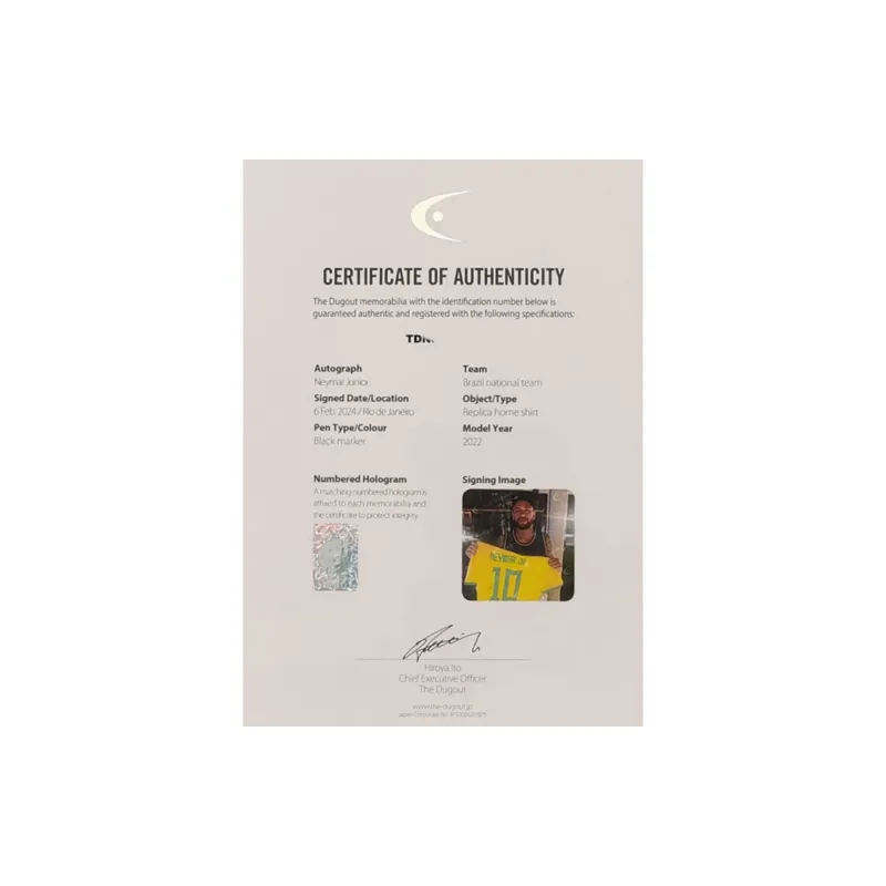 Huayitaojin Football Fan Supplies With TheDugout Official Signed Company Certificate Not Included Framing-3
