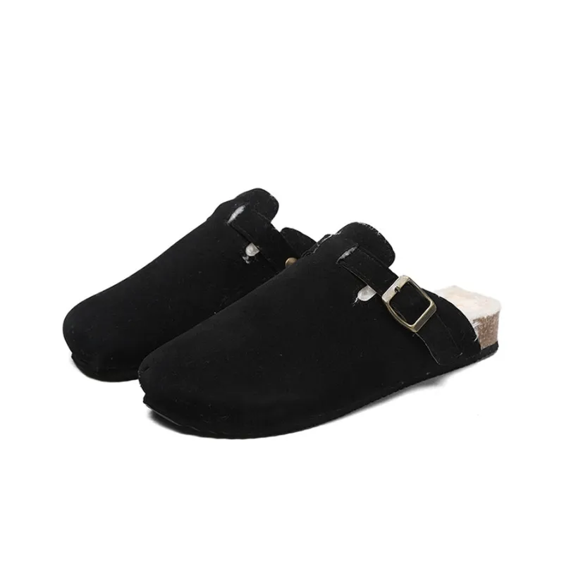 YIVELOVE Rubber Sole Slip Resistant Wrap toe Slippers Unisex-30