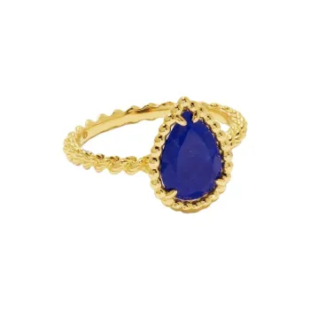Boucheron 18kt Yellow Gold Serpent Bohème Lapis Lazuli Ring