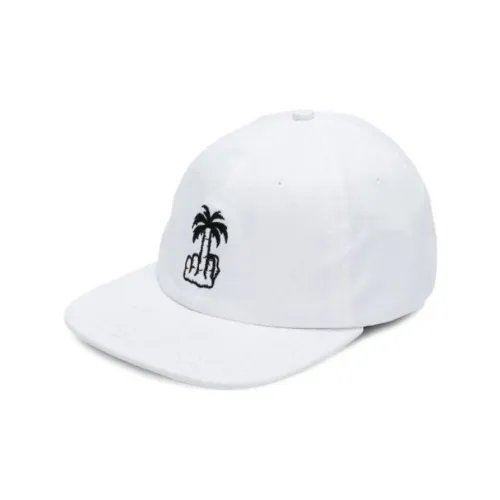 Local Authority Cotton Baseball Caps Men's White
