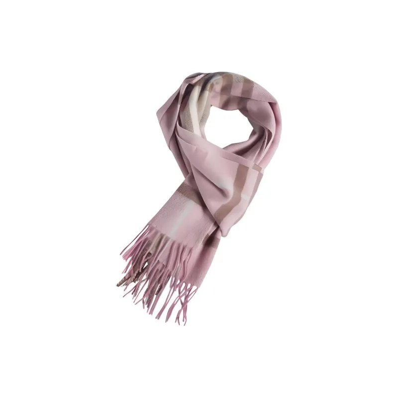 H YXIANG Cashmere Knit Scarves Women's-10