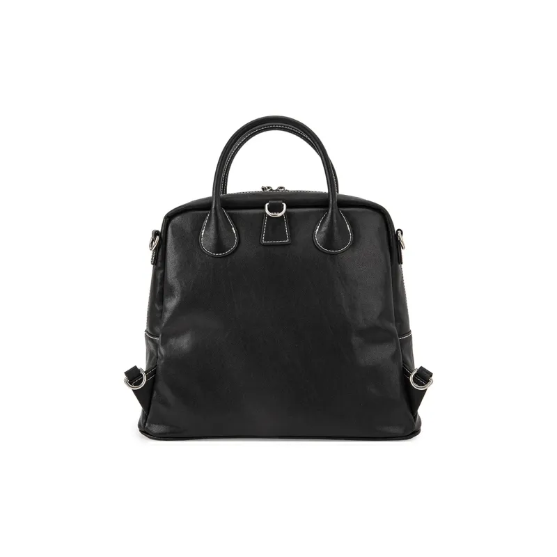 VENOF Cow Leather Carry Backpack Women's Bandage Brown/Devin Black-11
