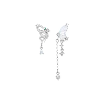 MOLADY S925 Silver Earrings Women's