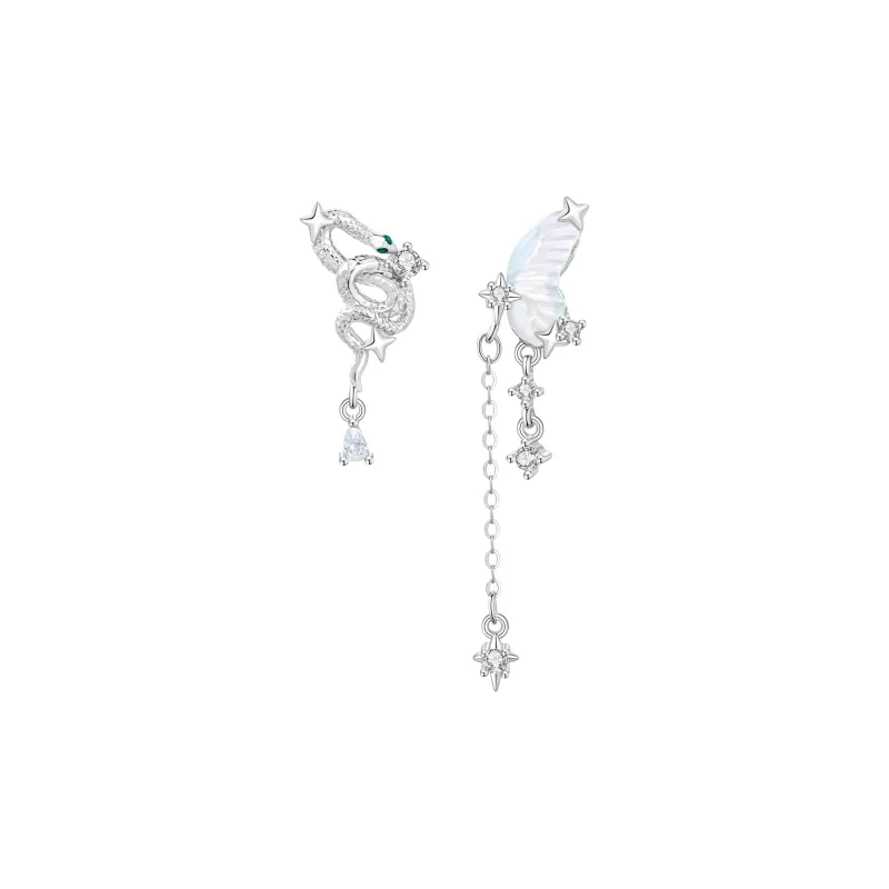MOLADY S925 Silver Earrings Women's-0