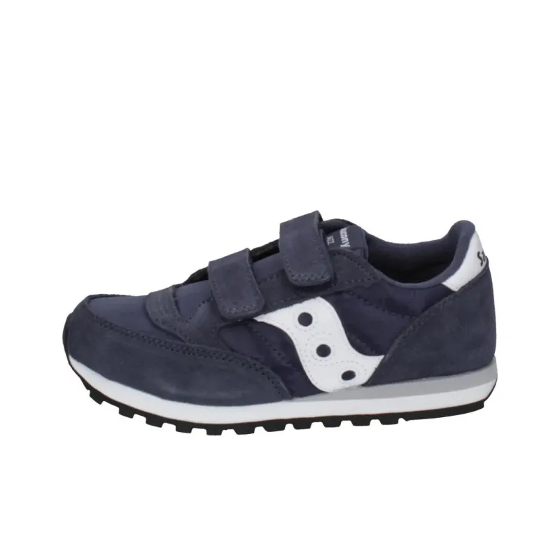 Saucony Anti Slip Wear Resistant Low Top Kids Lifestyle Shoes Blue Teenagers-0