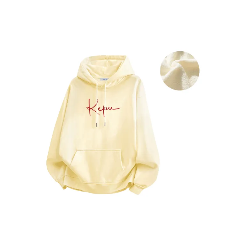 Kepu Fleece Lined Hoodies & Sweatshirts Unisex-30