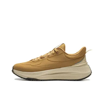 LiNing SOFT PLUS SHIELD Anti Slip Wear Resistant Low Top Casual Shoes Men's Khaki