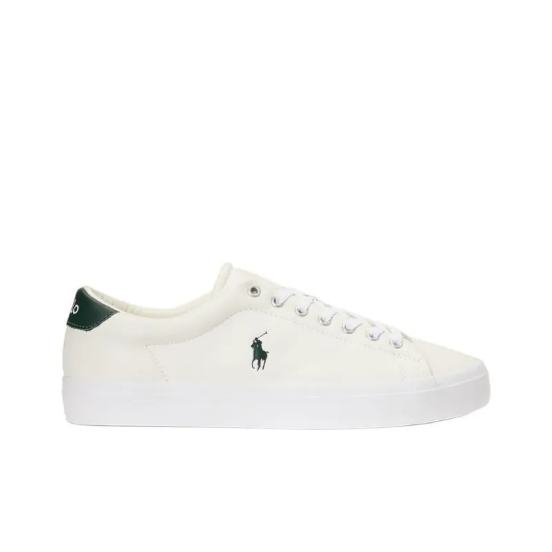 Polo Ralph Lauren Longwood Low-Top Skateboard Shoes Men's White-1