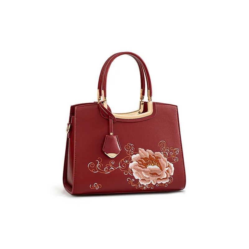 Vigno Synthetic Leather Mommy Bag Crossbody Handbag Regular Women's Apricot/Blue-18