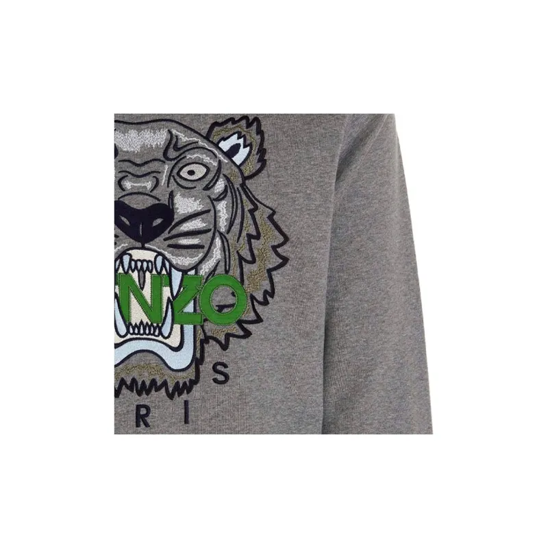 KENZO Tiger Embroidered Crewneck Sweatshirt-3
