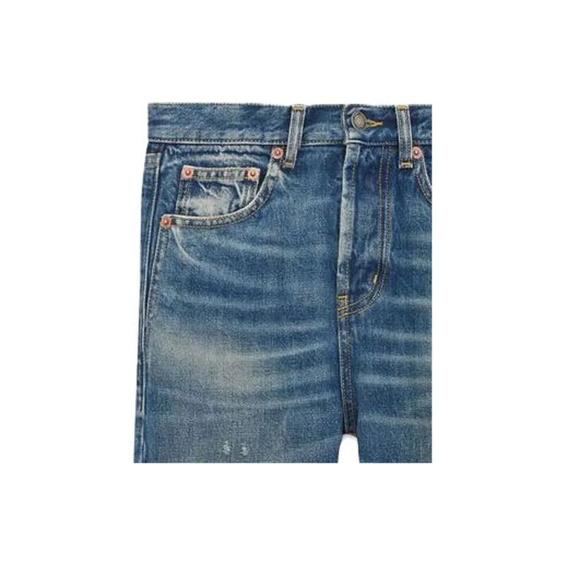 SAINT LAURENT Jeans Women's Blue-6