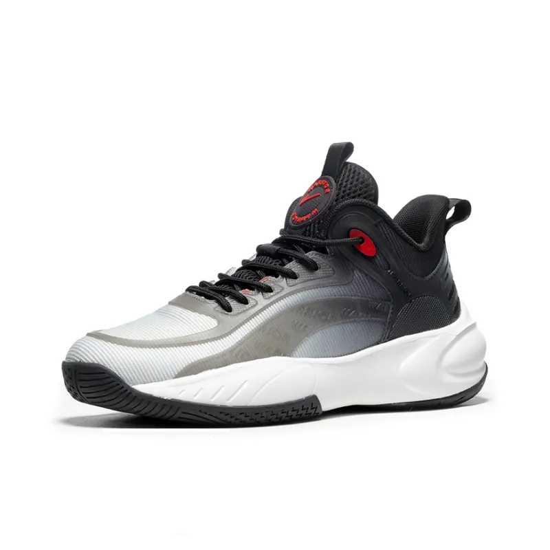 Warrior Low Top Basketball Shoes Men's White Black-1