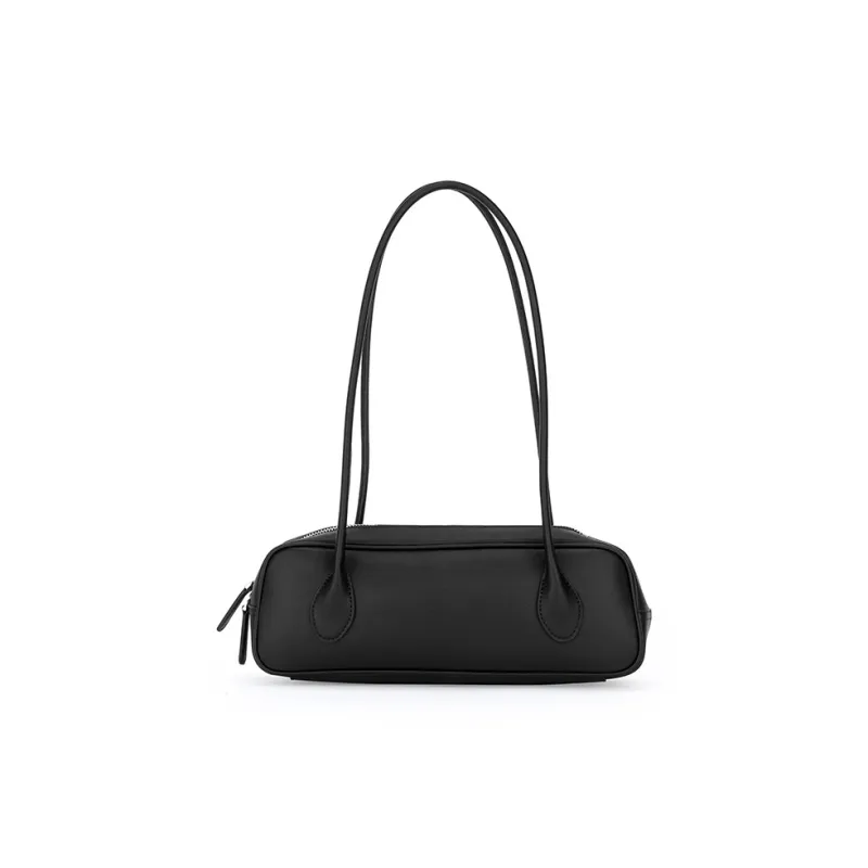 OMI Eco Friendly Synthetic Leather Handbags Shoulder Bags Regular Women's Black/White/Misty Blue/Amber Brown-1