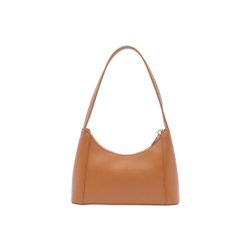 Furla Diamante Calfskin Handbag Shoulder Bag Mini Women's Brown-2