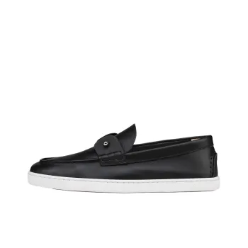 CL LUBOTING Chambeliboat Loafers Men's Black