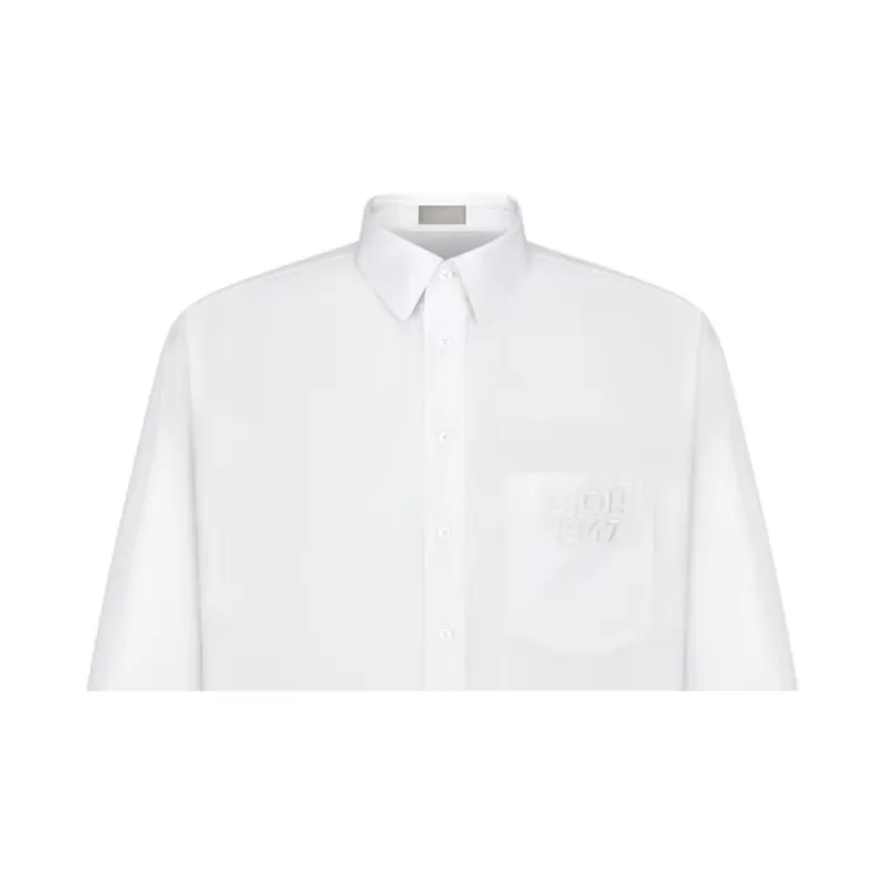 DIOR Shirts Men White-6