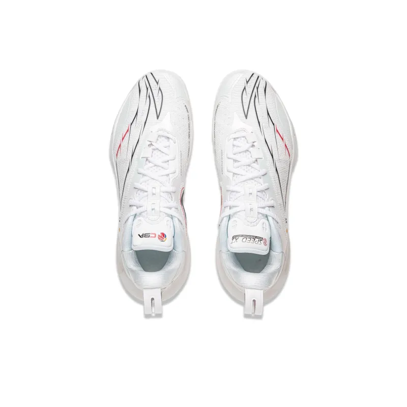 LiNing Flash Strike 11 Supportive And Elastic Low Top Basketball Shoes Men's Standard White-3
