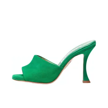 AQUAZZURA Slide Slippers Women's Green