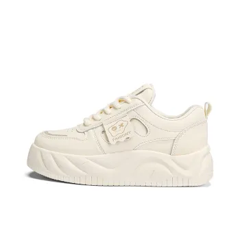 Wooden Rabbit Height Increasing Kids Lifestyle Shoes Teenagers