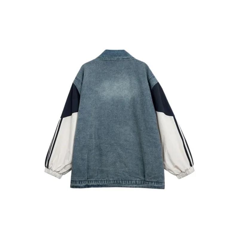 SUMU Denim Jackets Women's Blue-1
