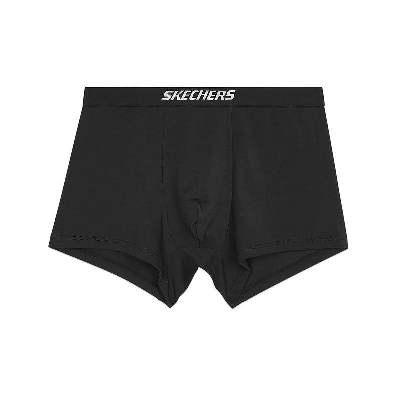 Skechers Colorful Boxer Shorts Men's 1 Pack Carbon Black-0