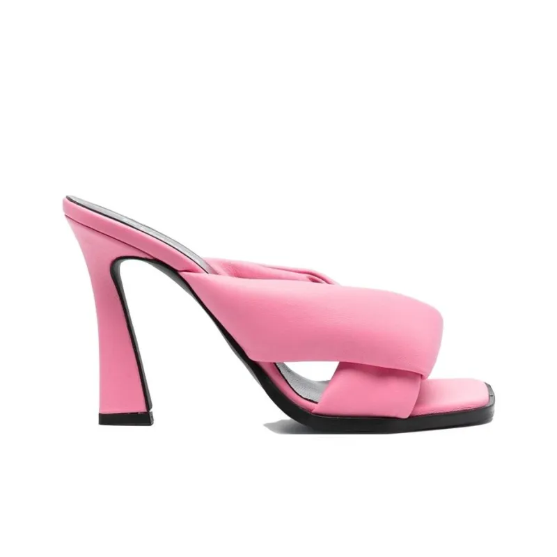 PINKO Slide Slippers Women's Pink-1