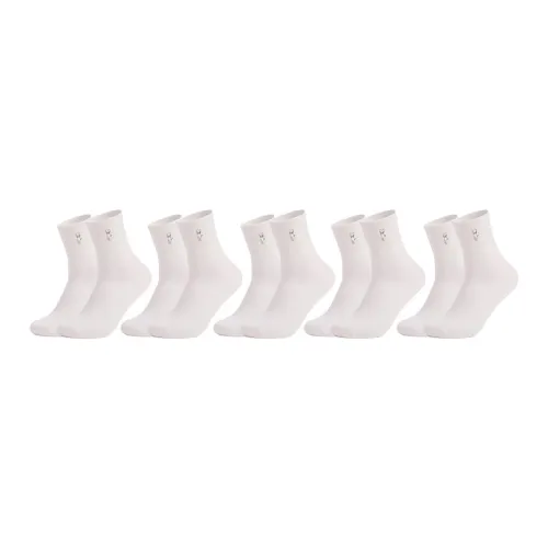 MIIOW Mid Calf Socks Women's 5 Pack