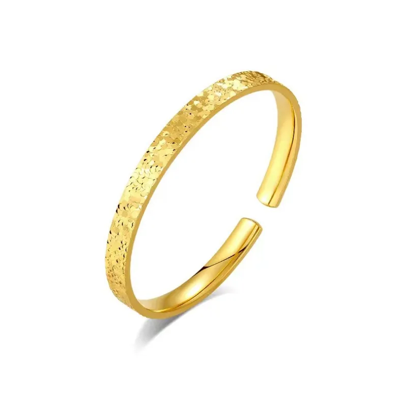 Zhou Jifeng 999 Fine Silver Bangles Women's-7