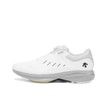 DESCENTE Enerzite Anti Slip Wear Resistant Low Top Casual Training City Commute Running Shoes Men's White