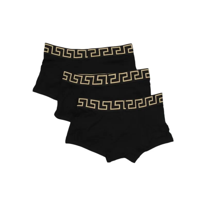VERSACE COLLECTION Greca Border Three Pack Boxer Briefs-1