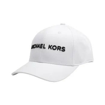 MICHAEL KORS Canvas Baseball Caps Unisex White