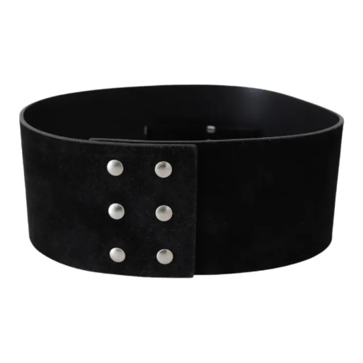 GIANFRANCO FERRE Leather Leather Belts Women's Black --0