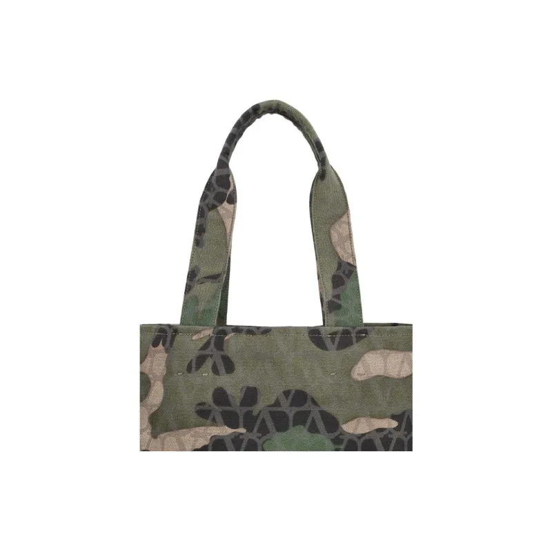 Valentino Camouflage Patterned Top Handle Bag-3