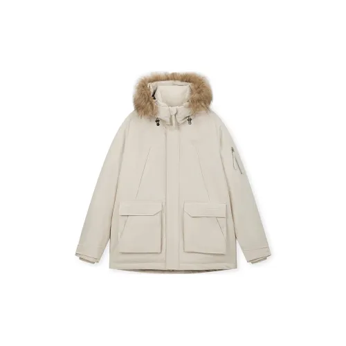 BONELESS Puffer Jacket Unisex Apricot