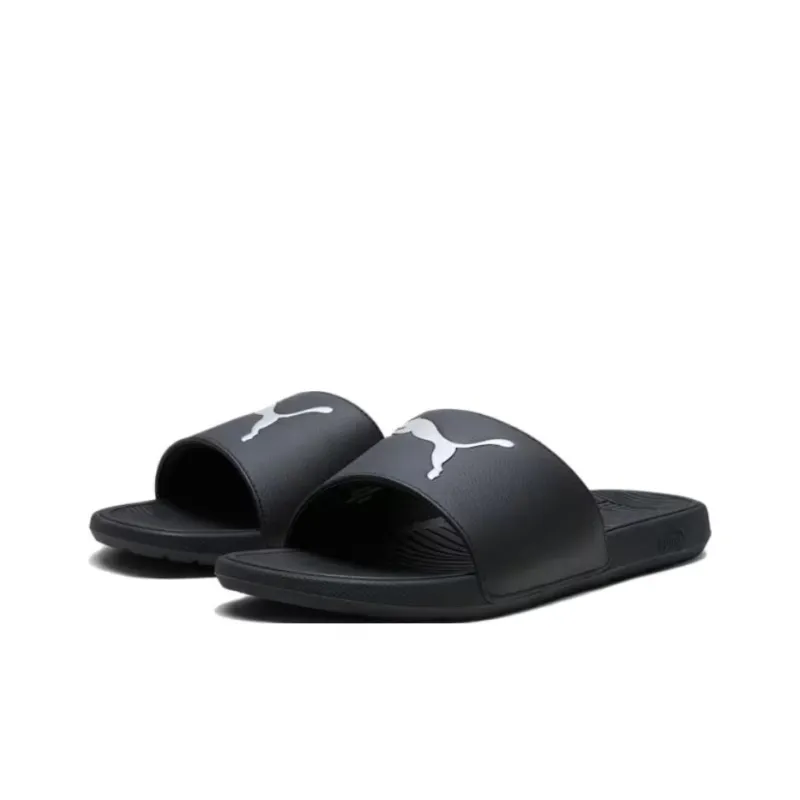 PUMA Cool Cat 2.0 Slip Resistant Abrasion Resistant Slide Slippers Men's Black-2