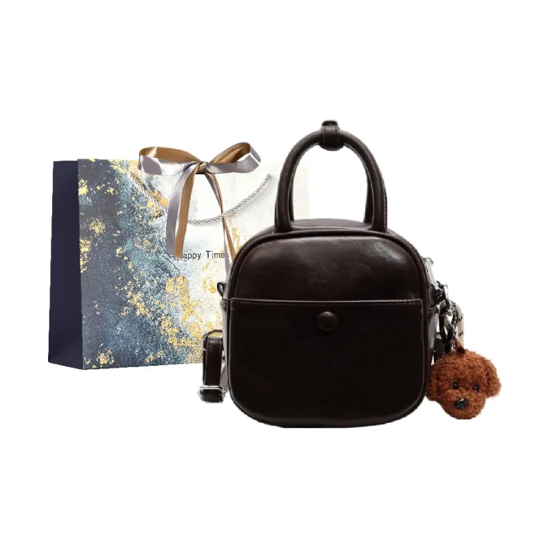 Iman's House PU Double Shoulder Crossbody Handbag Women's Multicolor-8