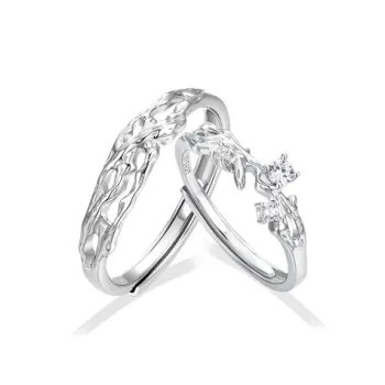 Chongqing Gold Store S925 Silver Rings Unisex