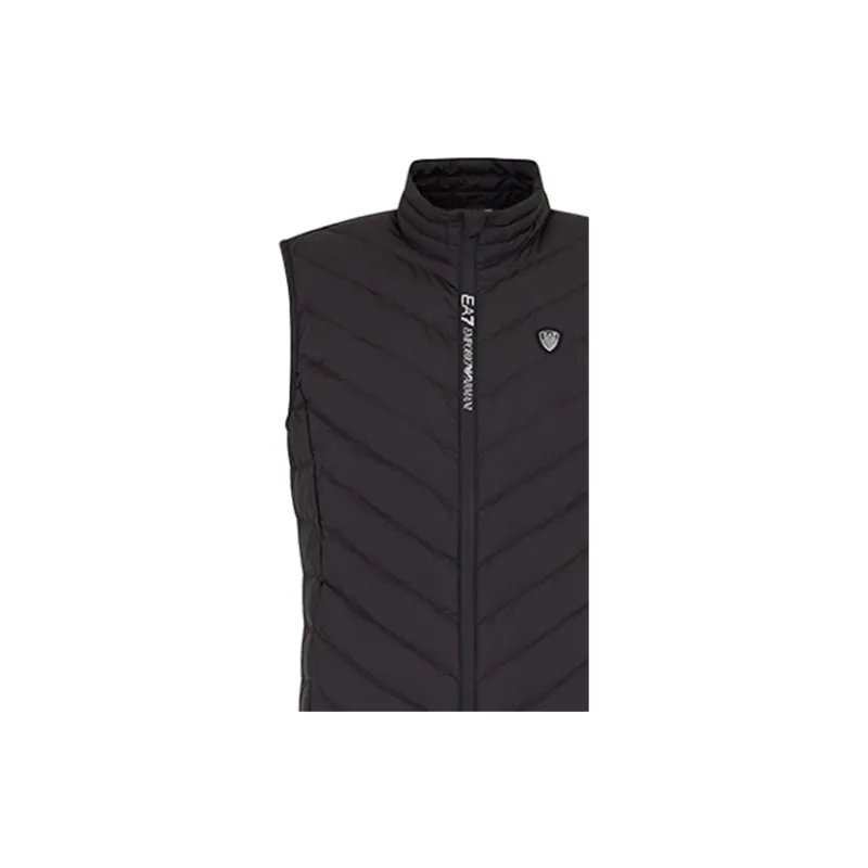 EMPORIO ARMANI EA7 Down Jacket Men's Black-4