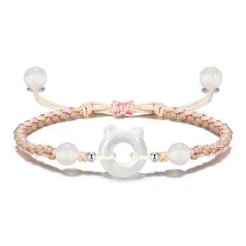 JITAIXIANG Colored Glaze Bracelets Unisex